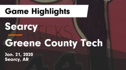 Searcy  vs Greene County Tech  Game Highlights - Jan. 21, 2020