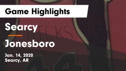 Searcy  vs Jonesboro  Game Highlights - Jan. 14, 2020