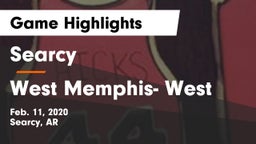 Searcy  vs West Memphis- West Game Highlights - Feb. 11, 2020