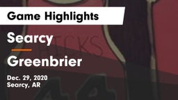 Searcy  vs Greenbrier  Game Highlights - Dec. 29, 2020