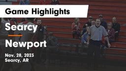 Searcy  vs Newport  Game Highlights - Nov. 28, 2023