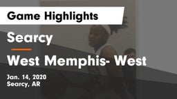 Searcy  vs West Memphis- West Game Highlights - Jan. 14, 2020