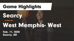 Searcy  vs West Memphis- West Game Highlights - Feb. 11, 2020