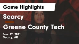 Searcy  vs Greene County Tech  Game Highlights - Feb. 9, 2021