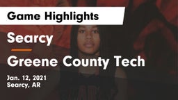 Searcy  vs Greene County Tech  Game Highlights - Jan. 12, 2021