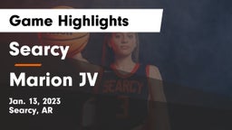 Searcy  vs Marion JV Game Highlights - Jan. 13, 2023