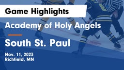 Academy of Holy Angels  vs South St. Paul  Game Highlights - Nov. 11, 2023