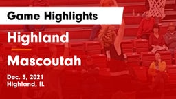 Highland  vs Mascoutah  Game Highlights - Dec. 3, 2021