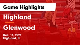 Highland  vs Glenwood  Game Highlights - Dec. 11, 2021