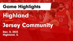 Highland  vs Jersey Community  Game Highlights - Dec. 8, 2023