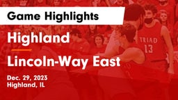 Highland  vs Lincoln-Way East  Game Highlights - Dec. 29, 2023