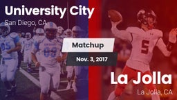 Matchup: University City HS vs. La Jolla  2017