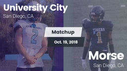 Matchup: University City HS vs. Morse  2018