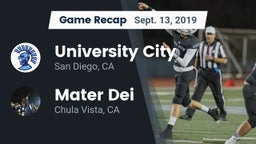 Recap: University City  vs. Mater Dei  2019