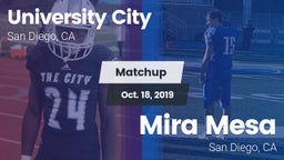 Matchup: University City HS vs. Mira Mesa  2019