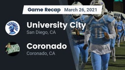 Recap: University City  vs. Coronado  2021
