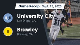 Recap: University City  vs. Brawley  2023