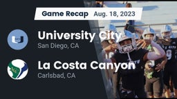 Recap: University City  vs. La Costa Canyon  2023