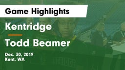 Kentridge  vs Todd Beamer  Game Highlights - Dec. 30, 2019