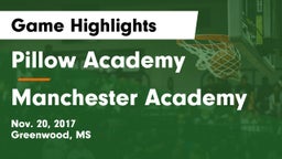 Pillow Academy vs Manchester Academy Game Highlights - Nov. 20, 2017