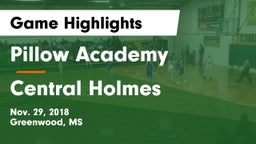 Pillow Academy vs Central Holmes Game Highlights - Nov. 29, 2018