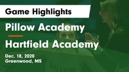 Pillow Academy vs Hartfield Academy  Game Highlights - Dec. 18, 2020