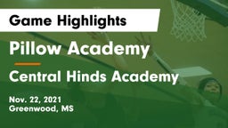 Pillow Academy vs Central Hinds Academy  Game Highlights - Nov. 22, 2021