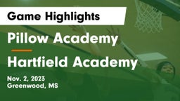 Pillow Academy vs Hartfield Academy  Game Highlights - Nov. 2, 2023