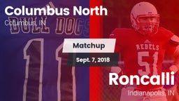 Matchup: Columbus North High vs. Roncalli  2018
