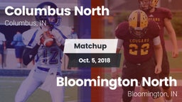 Matchup: Columbus North High vs. Bloomington North  2018