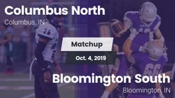 Matchup: Columbus North High vs. Bloomington South  2019