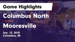 Columbus North  vs Mooresville Game Highlights - Jan. 12, 2018
