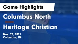 Columbus North  vs Heritage Christian  Game Highlights - Nov. 23, 2021