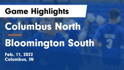 Columbus North  vs Bloomington South  Game Highlights - Feb. 11, 2022