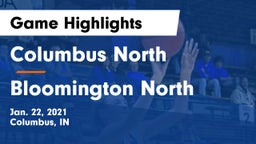 Columbus North  vs Bloomington North  Game Highlights - Jan. 22, 2021