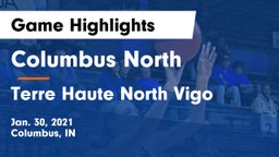 Columbus North  vs Terre Haute North Vigo  Game Highlights - Jan. 30, 2021