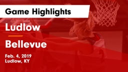 Ludlow  vs Bellevue  Game Highlights - Feb. 4, 2019