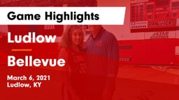 Ludlow  vs Bellevue  Game Highlights - March 6, 2021