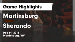 Martinsburg  vs Sherando  Game Highlights - Dec 14, 2016