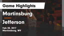 Martinsburg  vs Jefferson Game Highlights - Feb 28, 2017