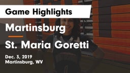 Martinsburg  vs St. Maria Goretti Game Highlights - Dec. 3, 2019