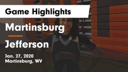 Martinsburg  vs Jefferson Game Highlights - Jan. 27, 2020