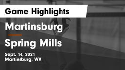 Martinsburg  vs Spring Mills  Game Highlights - Sept. 14, 2021