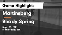 Martinsburg  vs Shady Spring  Game Highlights - Sept. 25, 2021