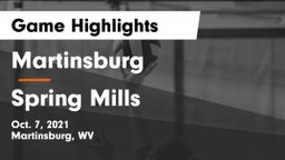 Martinsburg  vs Spring Mills  Game Highlights - Oct. 7, 2021