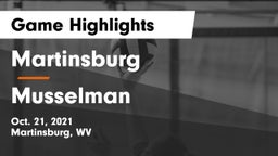 Martinsburg  vs Musselman Game Highlights - Oct. 21, 2021