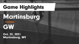 Martinsburg  vs GW Game Highlights - Oct. 23, 2021