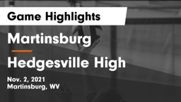 Martinsburg  vs Hedgesville High  Game Highlights - Nov. 2, 2021