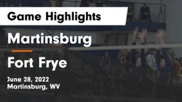 Martinsburg  vs Fort Frye  Game Highlights - June 28, 2022