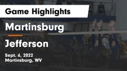 Martinsburg  vs Jefferson  Game Highlights - Sept. 6, 2022
